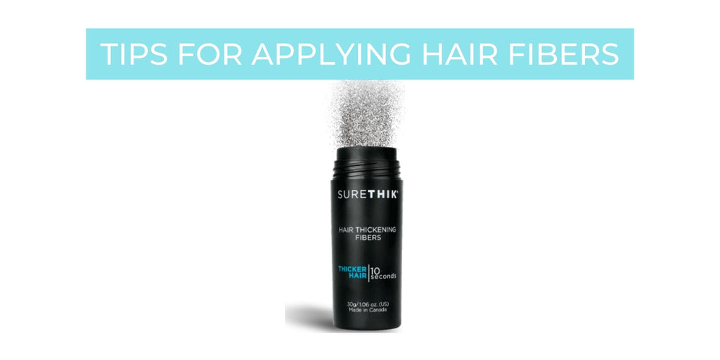 Tips for Applying Hair Fibers