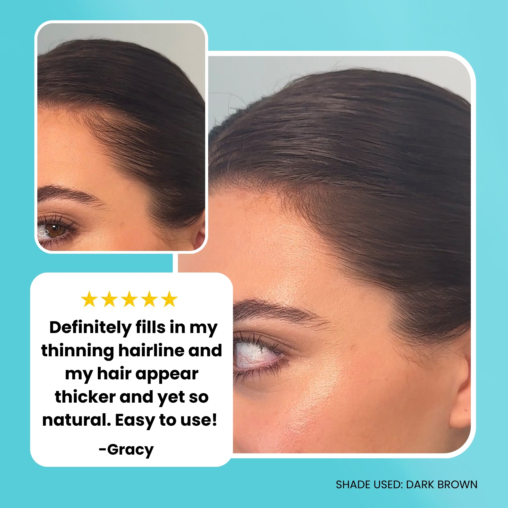 New! 4 in 1 Hairline Powder