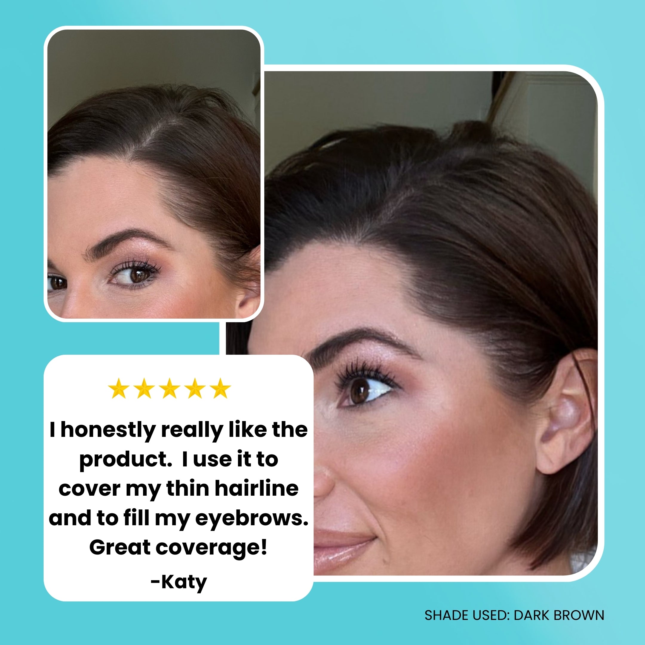 New! 4 in 1 Hairline Powder