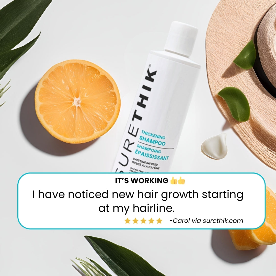 New! Caffeine Infused Thickening Shampoo