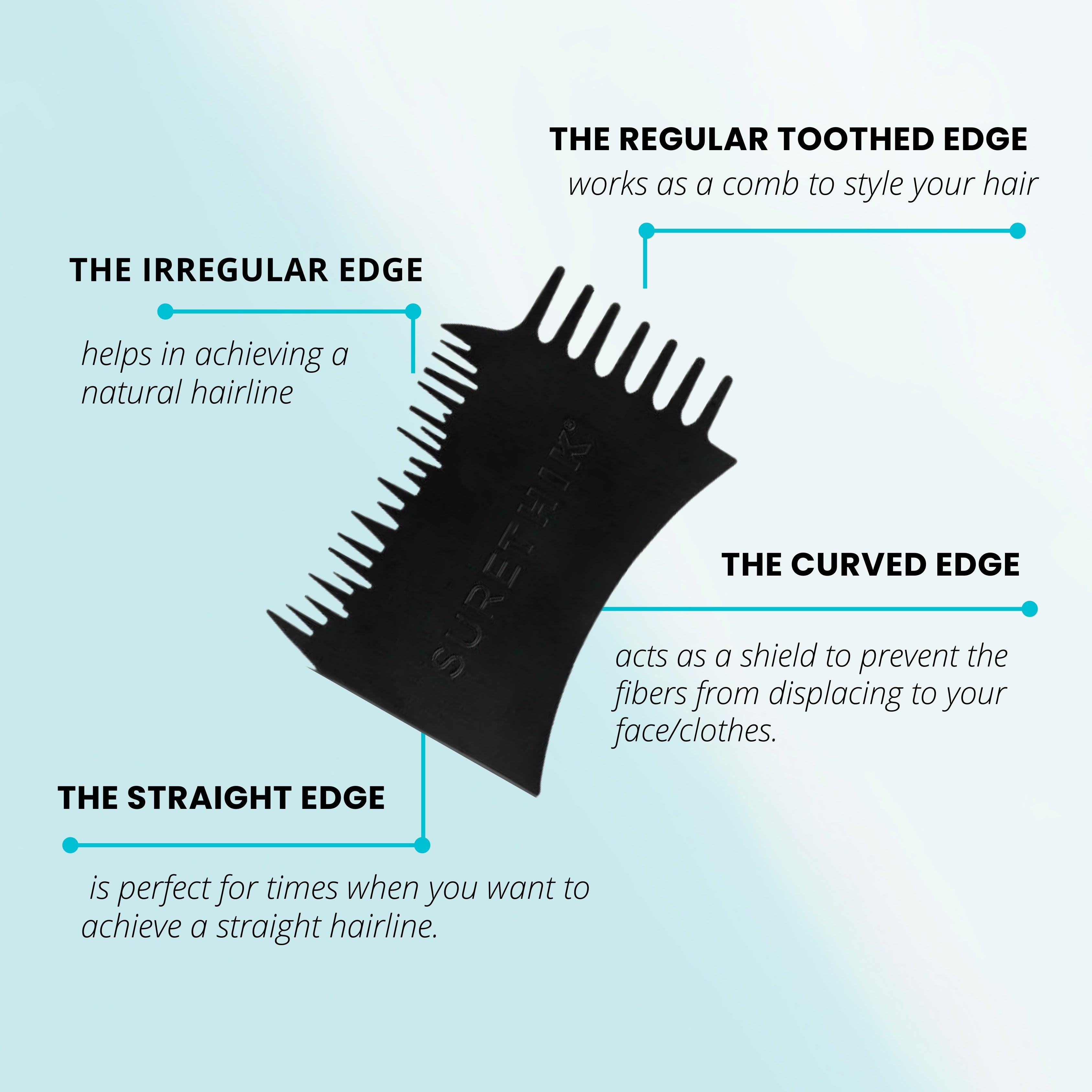 Hair Thickening Fibers (15g) + Application Tools (11% SAVINGS)