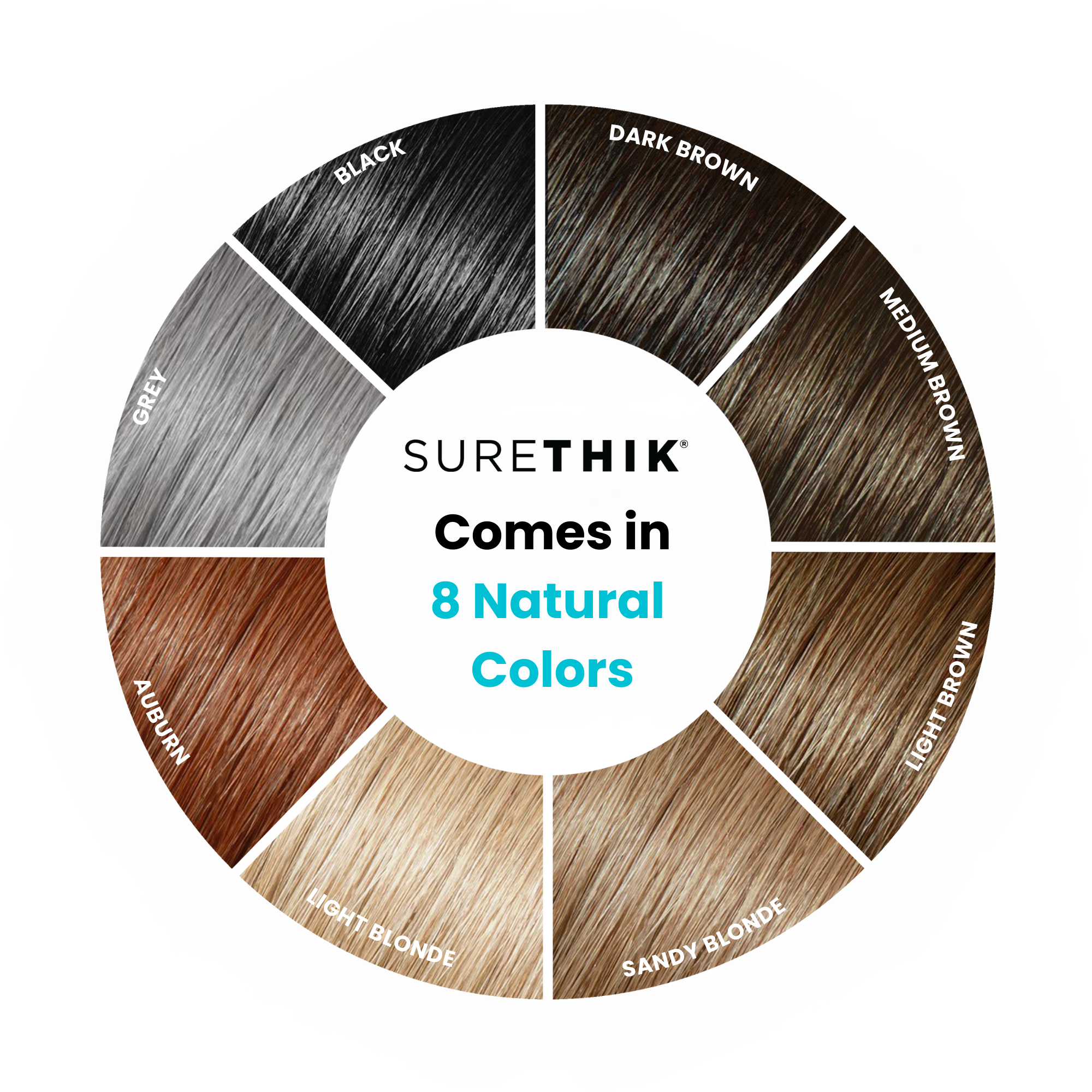 SureThik® Hair Thickening Fibers (30g / 1.06oz)