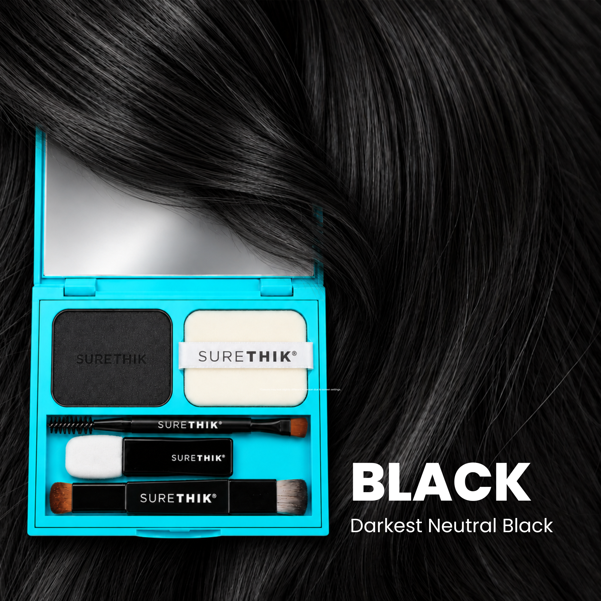 4 in 1 Hairline Powder for Thinning Hair + Root Touch Up 7.5g