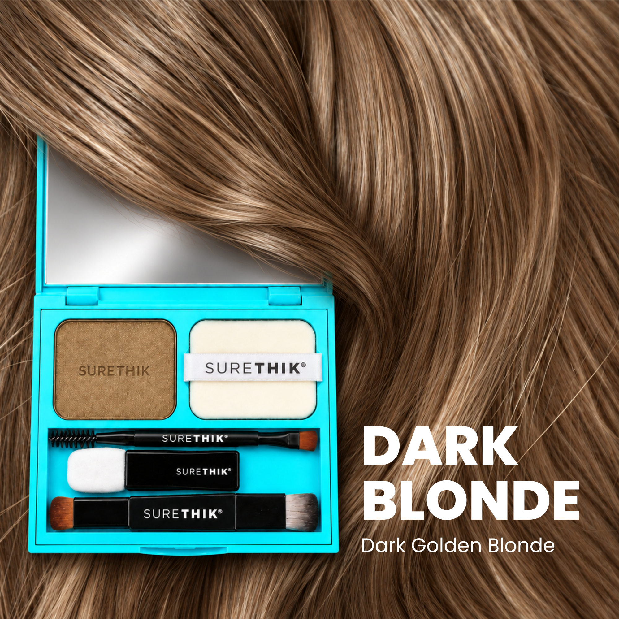 4 in 1 Hairline Powder for Thinning Hair + Root Touch Up 7.5g