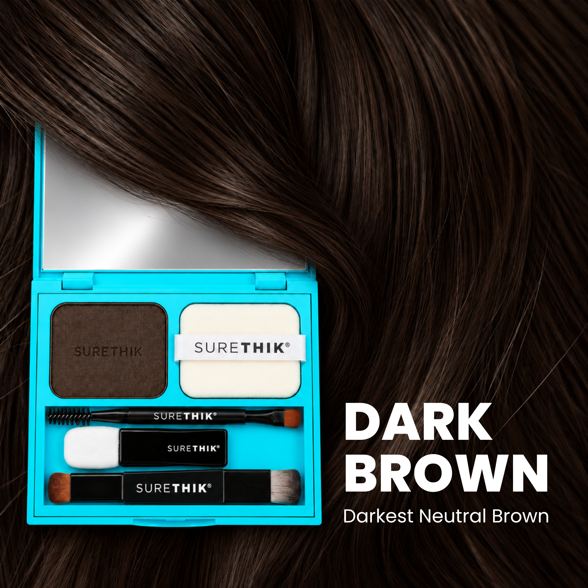 4 in 1 Hairline Powder for Thinning Hair + Root Touch Up 7.5g