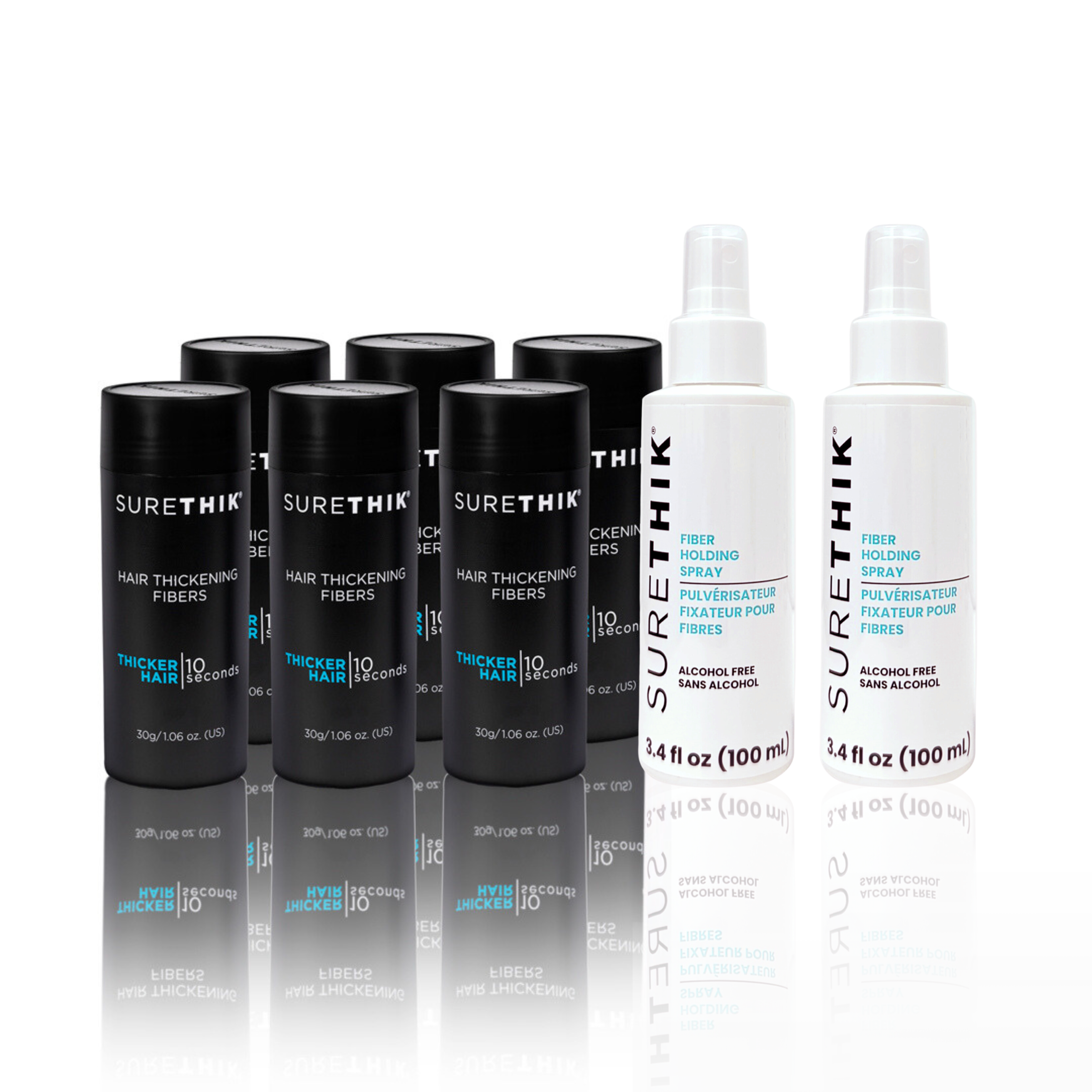 Hair Fiber Extra Value Package (30% Savings)