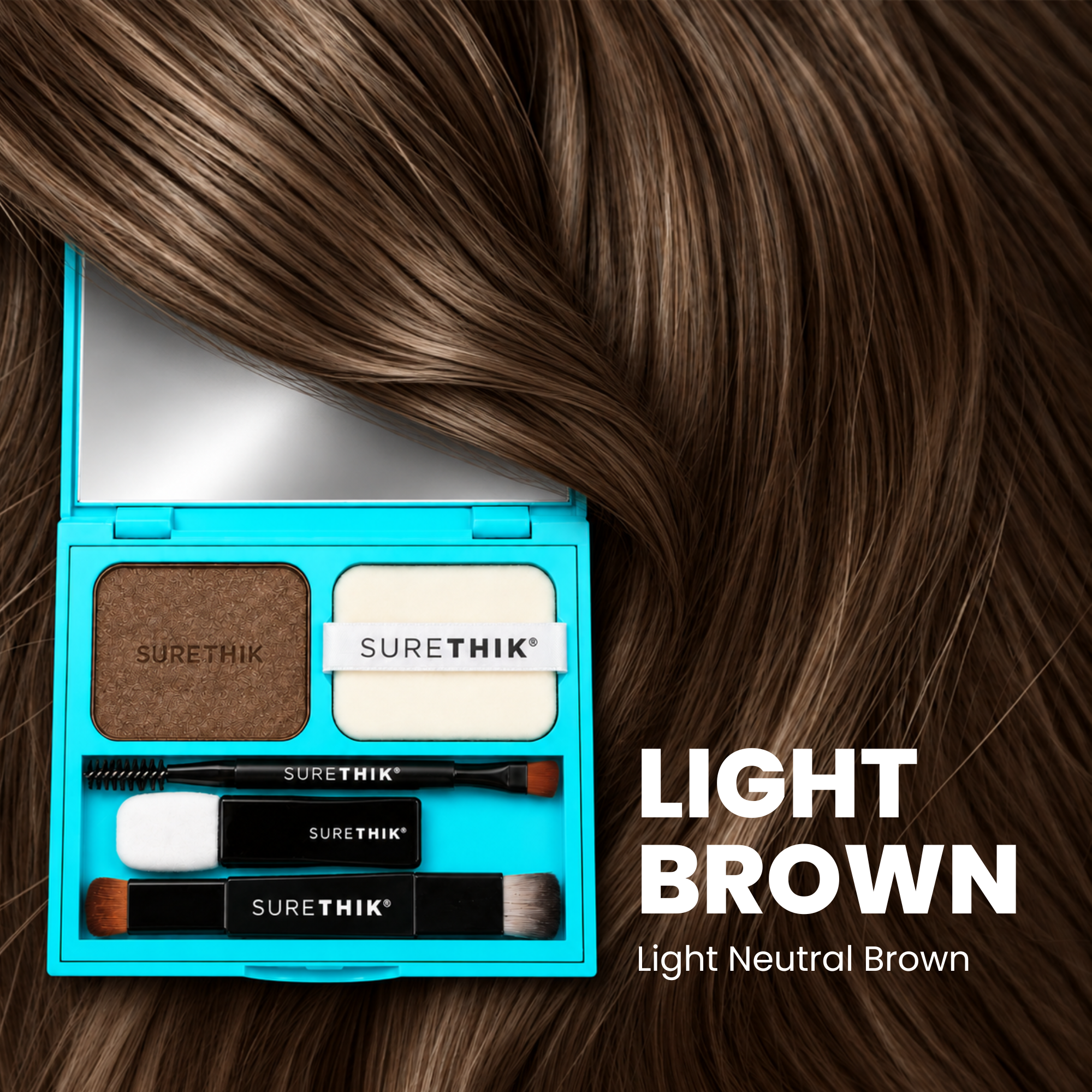 4 in 1 Hairline Powder for Thinning Hair + Root Touch Up 7.5g