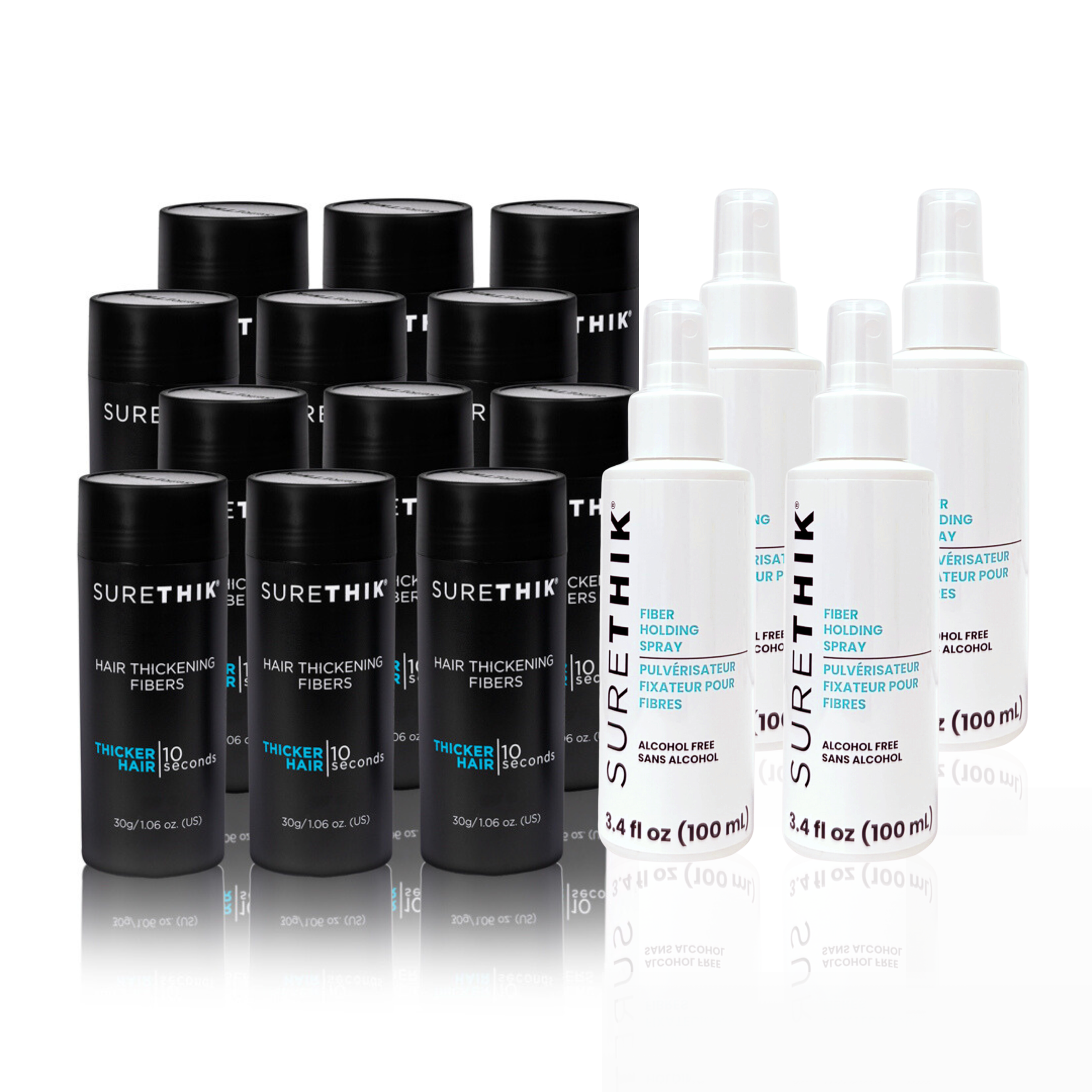 Hair Fiber Mega Value Package (35% Savings)