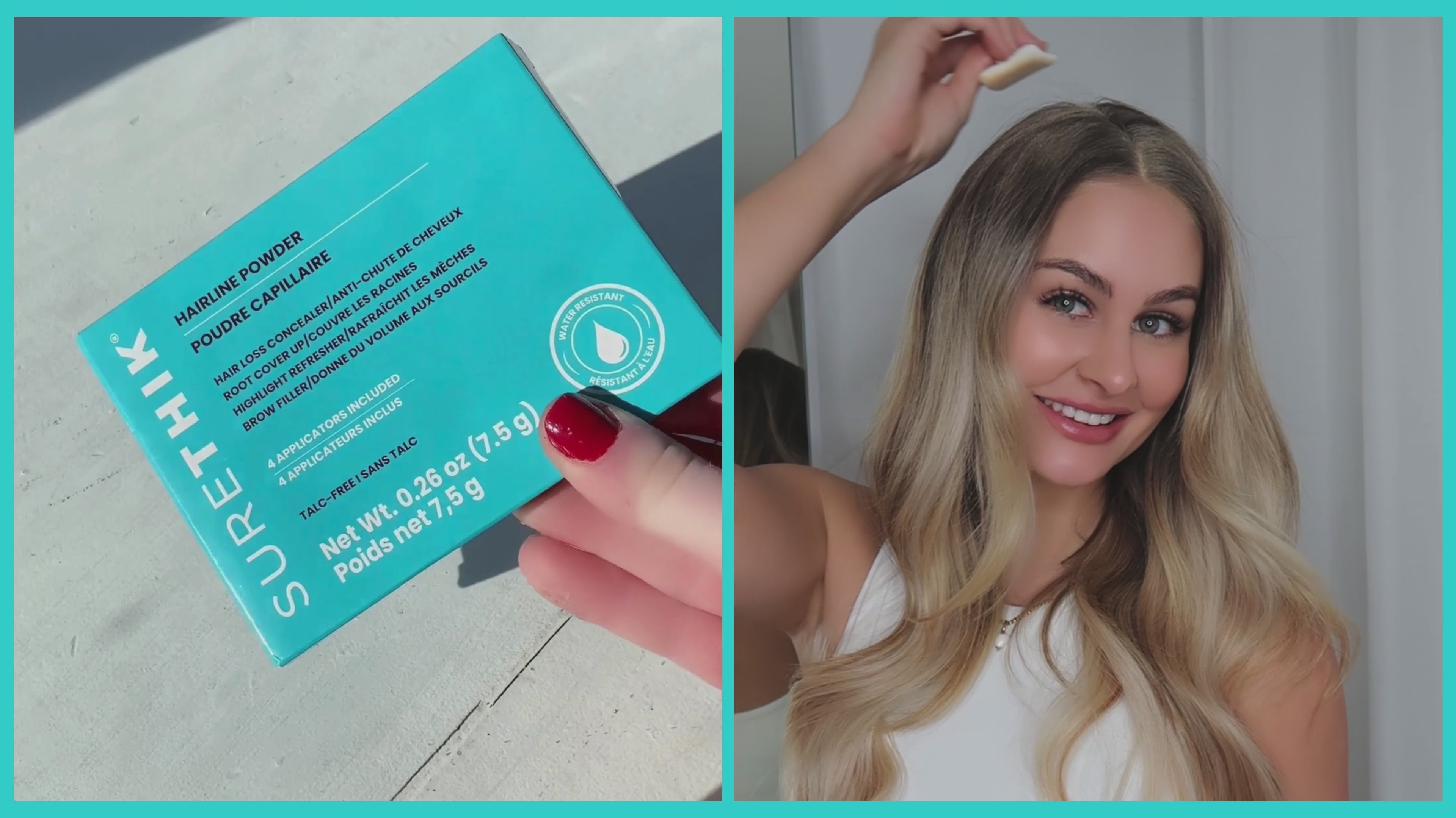 New! 4 in 1 Hairline Powder