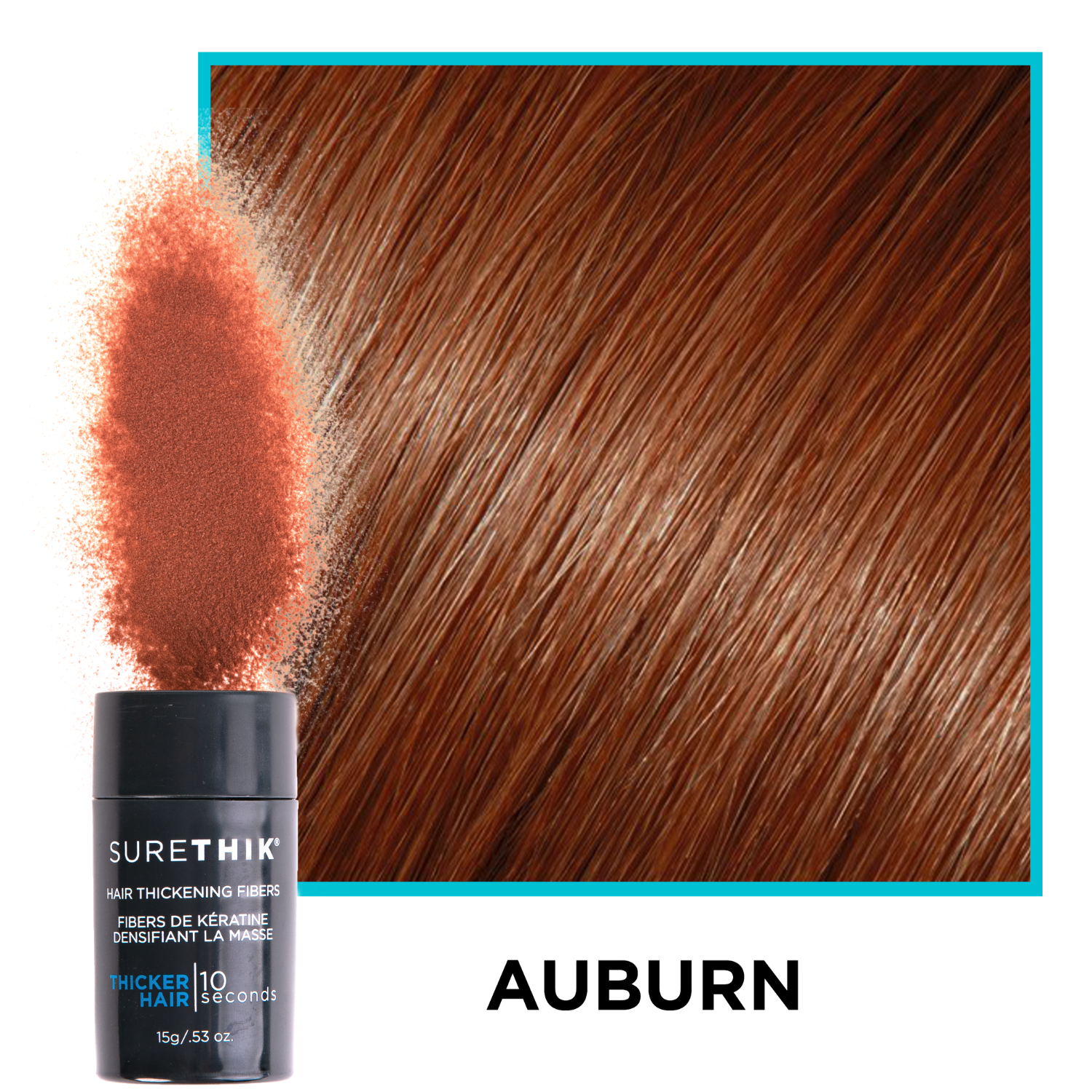 SureThik® Hair Thickening Fibers (30g / 1.06oz)