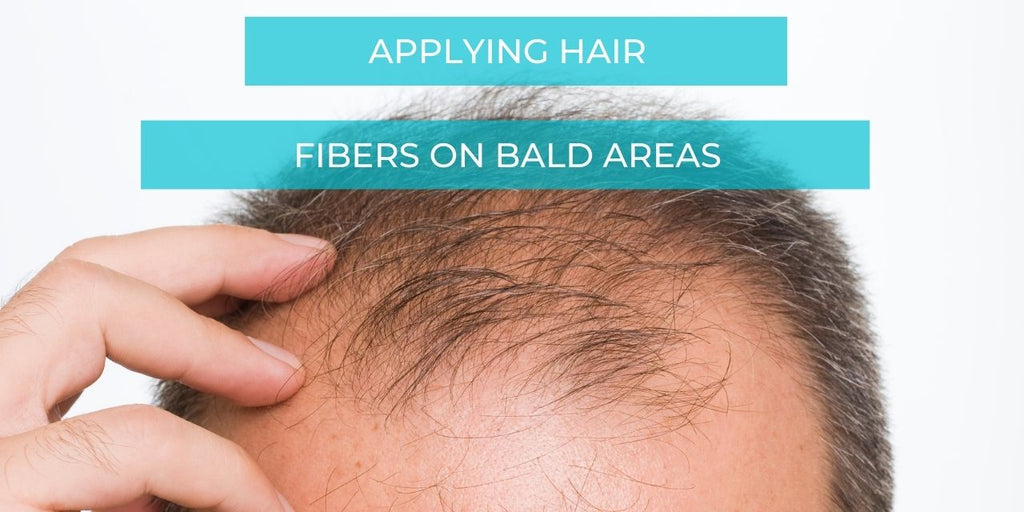 How to Apply Hair Fibers on Bald Areas