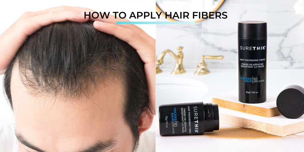 How To Apply Hair Building Fibers