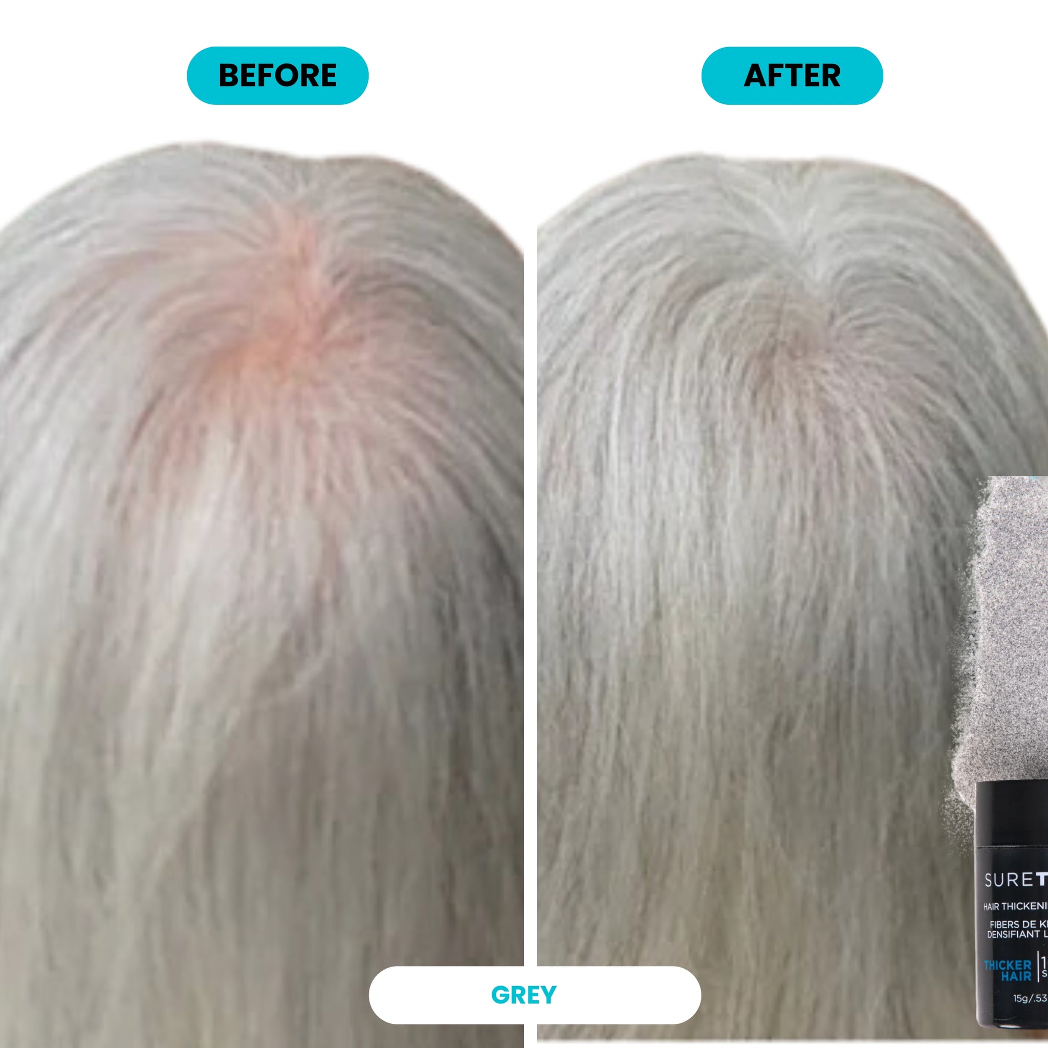 4 Pack Hair Thickening Fibers 30g