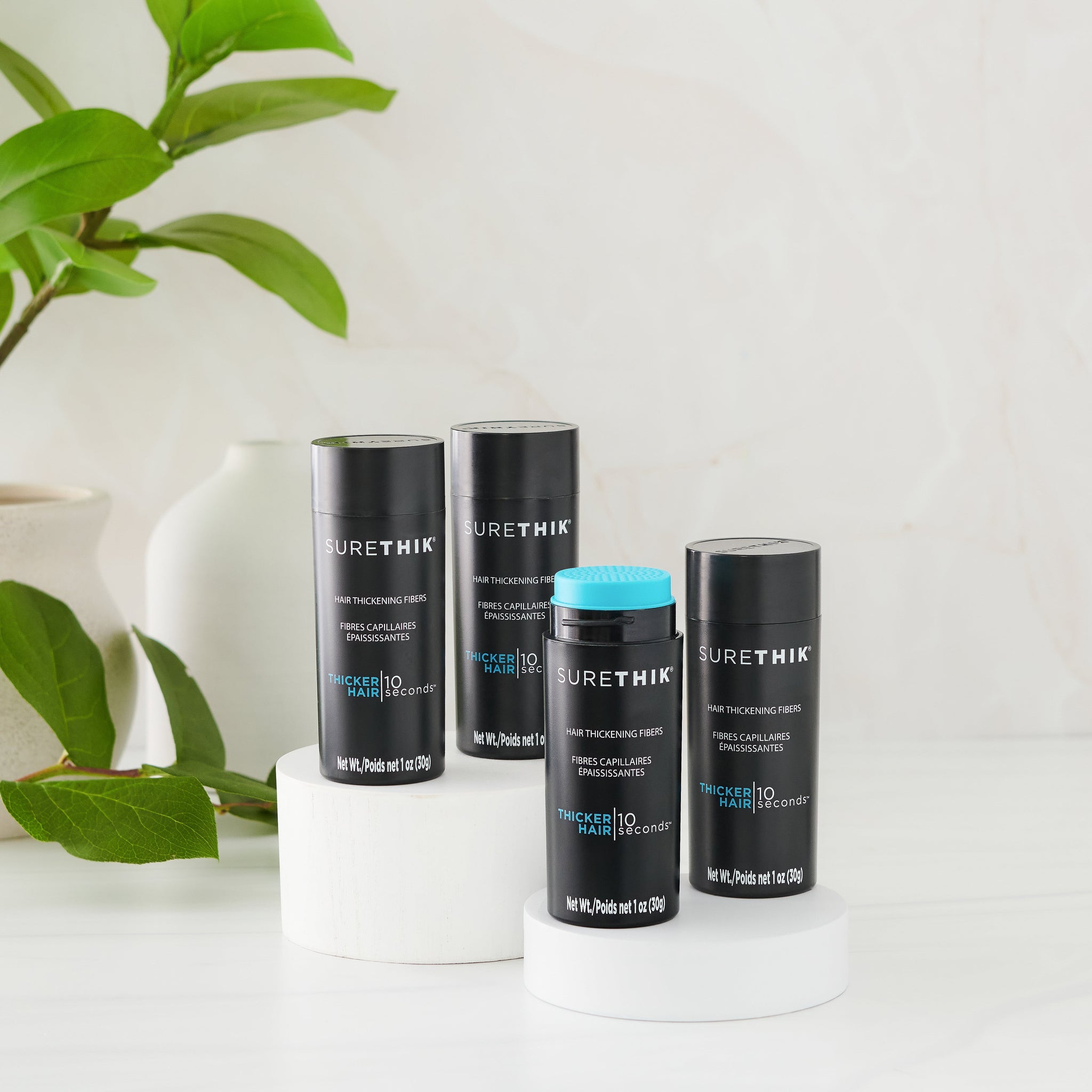 Package of 4 Hair Thickening Fibers 30g