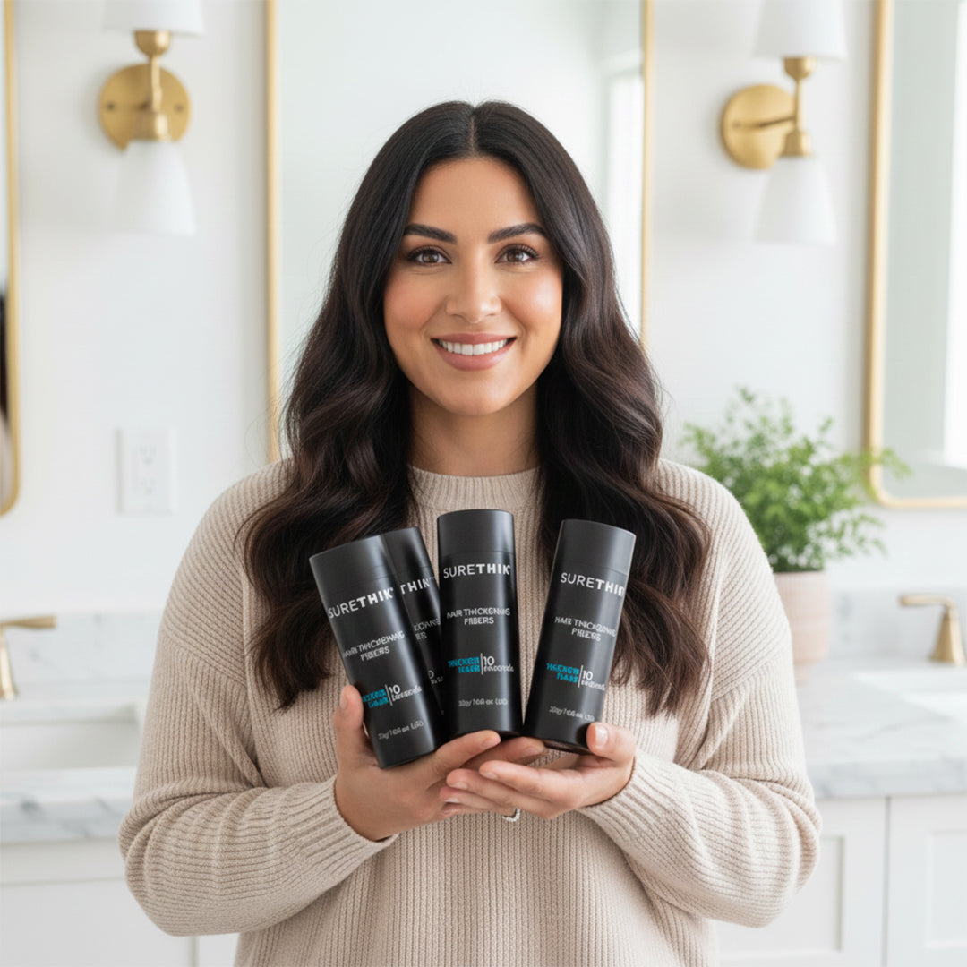 Package of 4 Hair Thickening Fibers 30g