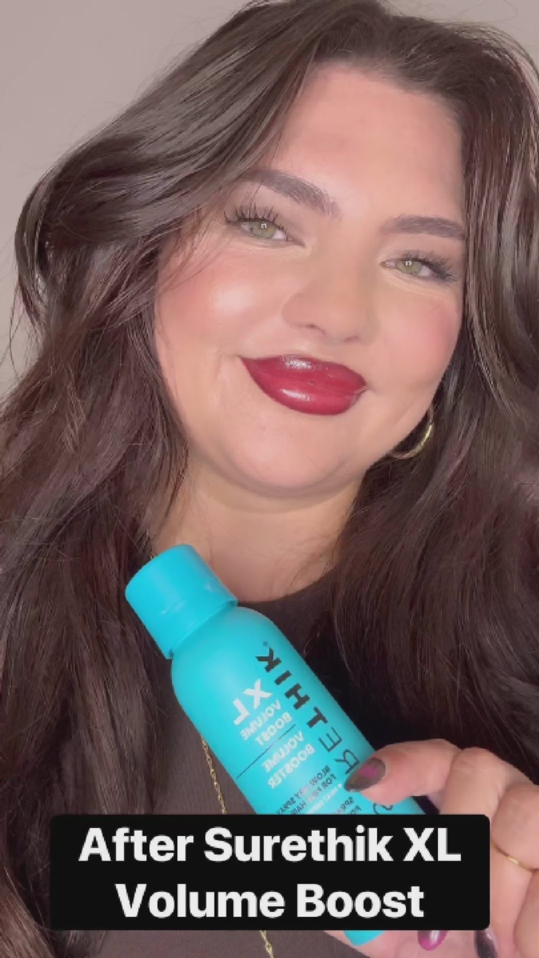 New!  XL Volume Boost Blow-Dry Spray